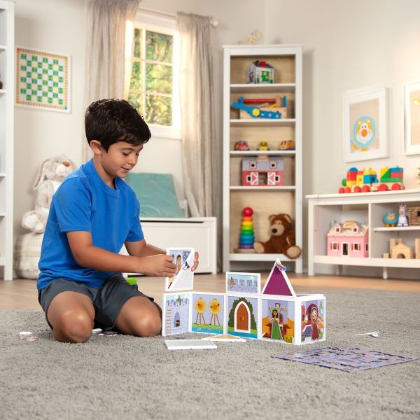 Melissa & Doug Set de joaca magnetic Castel medieval - Melissa & Doug [7]
