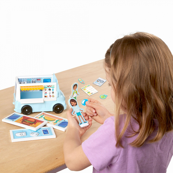 Melissa & Doug Set deÂ joacaÂ magnetic Food Truck- Melissa & Doug [3]