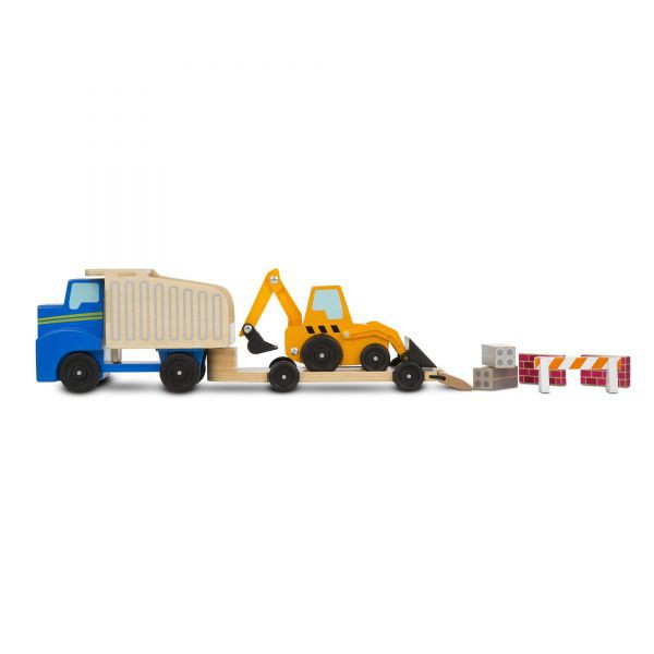 Melissa & Doug Set de joaca Utilaje de constructii din lemn [3]
