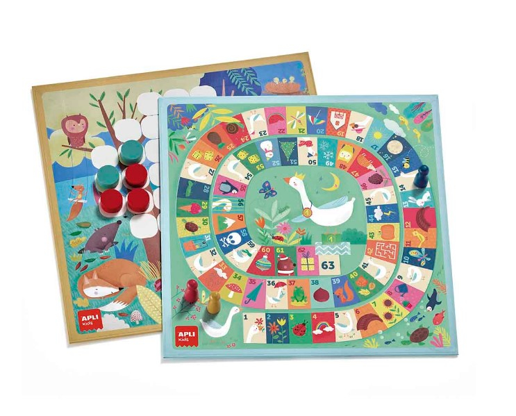 Apli-Set de jocuri, Apli Kids, Gaste, 4 in linie, Chitibusuri, Serpi si scari [2]