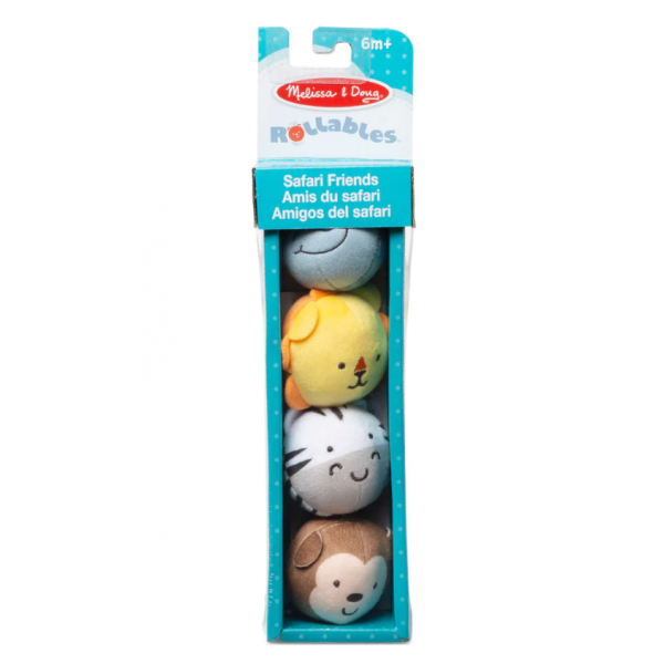Melissa & Doug-Set de jucarii pentru bebelusi Animale Safari [3]