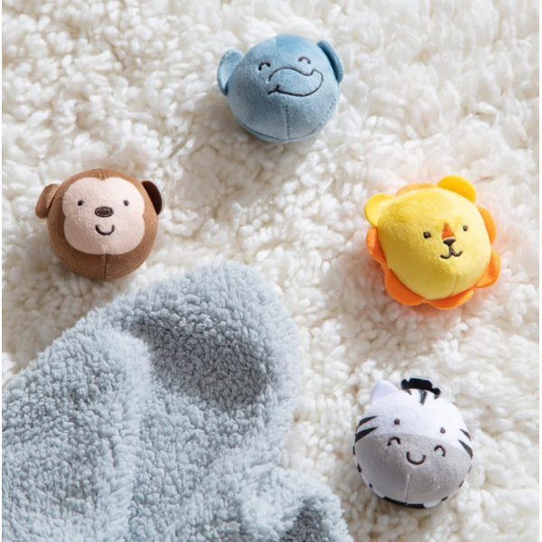 Melissa & Doug-Set de jucarii pentru bebelusi Animale Safari [4]