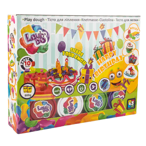 Okto-Set de modelat plastilina, Lovin'Do - HAPPY BIRTHDAY 2 [1]