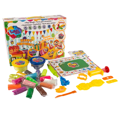 Okto-Set de modelat plastilina, Lovin'Do - HAPPY BIRTHDAY [2]