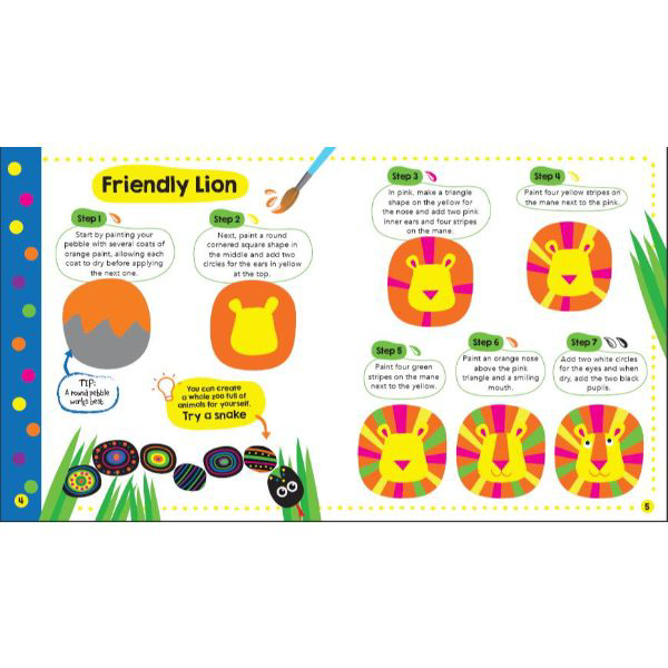 Buddy&Barney Set de pictat pietre - Neon [4]