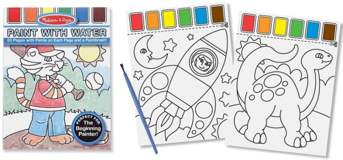 Melissa & Doug Set de pictura cu apa Melissa and Doug Albastru [2]