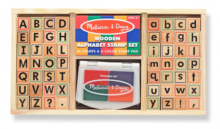 Melissa & Doug Set de stampile Alfabet Melissa and Doug [1]