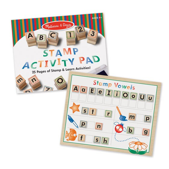 Melissa & Doug Set de stampile cu litere [3]
