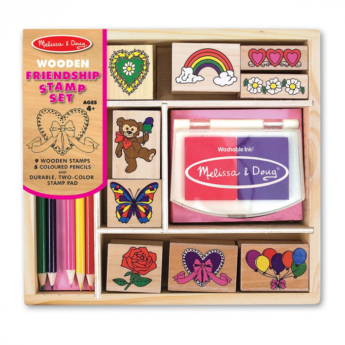 Melissa & Doug Set de stampile Prietenie Melissa and Doug [2]