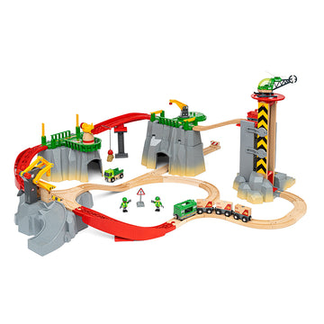 BRIO-Set de trenulet montan complet cu macarale si accesorii - BRIO, 3+ ani [1]