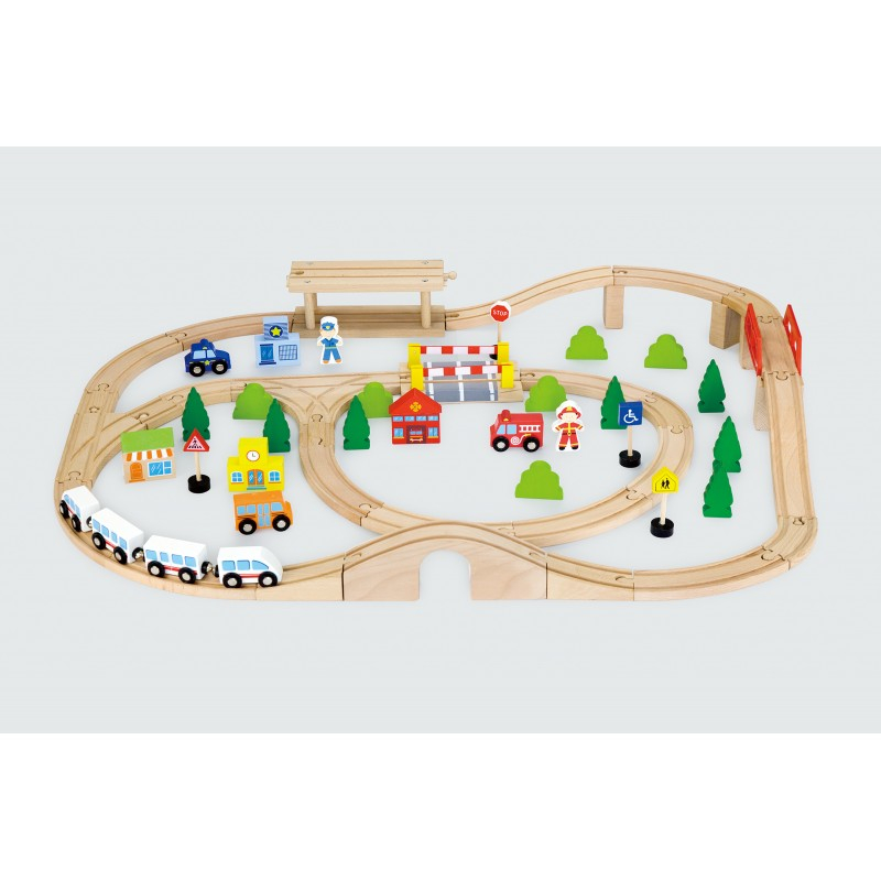Set de trenulete din 90 de piese [4]