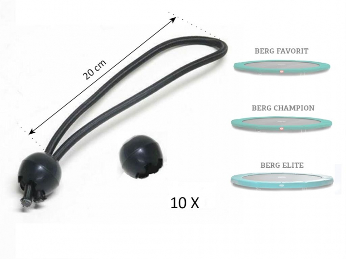 Berg Toys-Set elastice prindere protectie arcuri trambulina 10 buc [2]