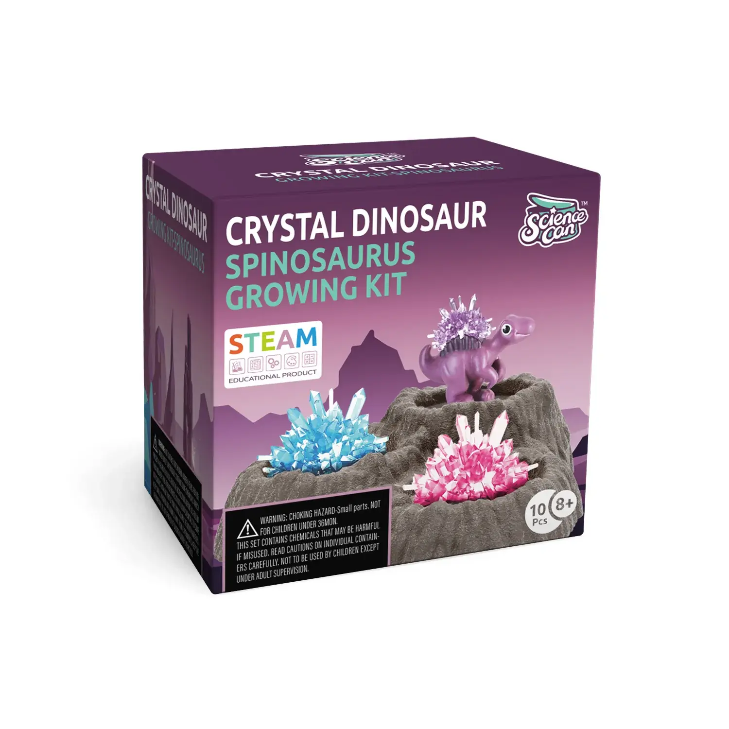 Topbright Set experimente - Cristal si dinozaur Edaphosaurus  [2]