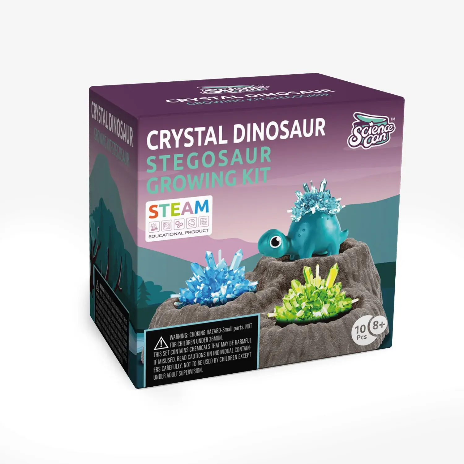 Topbright Set experimente - Cristal si dinozaur Stegosaur  [2]