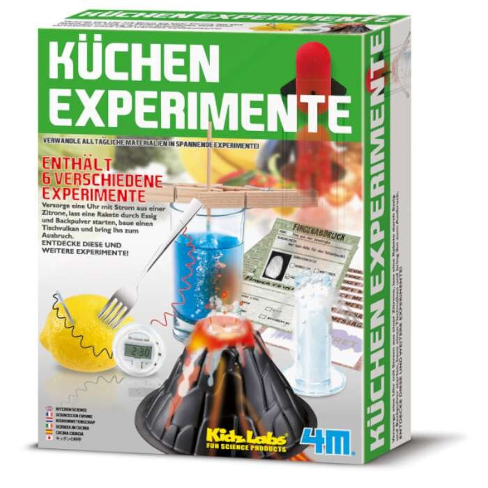 Set experimente pentru bucatarie - Kit educativ KidzLabs +8 ani [1]