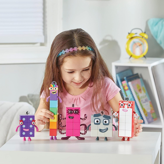 Hand2Mind Set figurine Numberblocks - De la Sase la Zece [7]