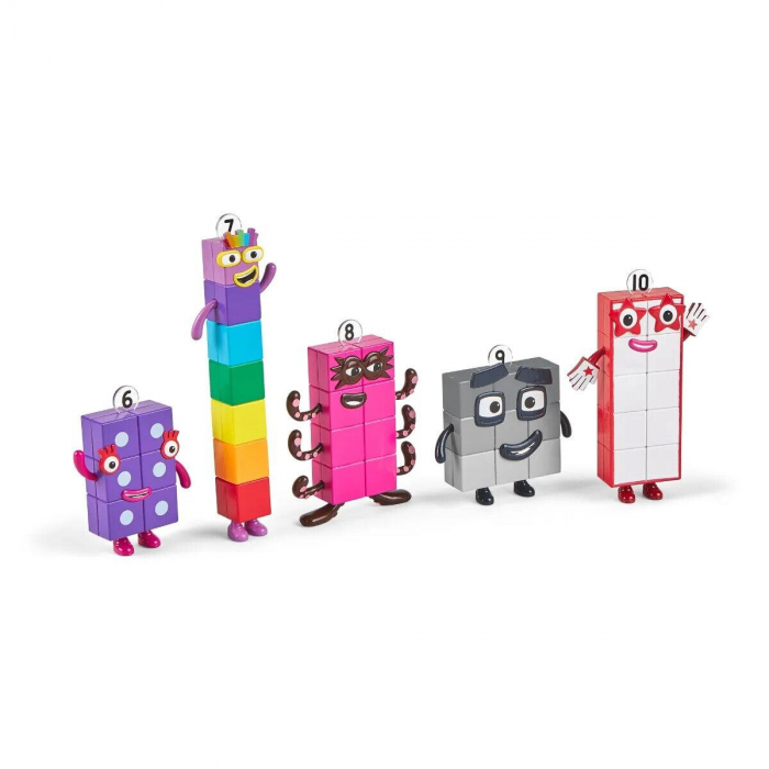 Hand2Mind Set figurine Numberblocks - De la Sase la Zece [4]