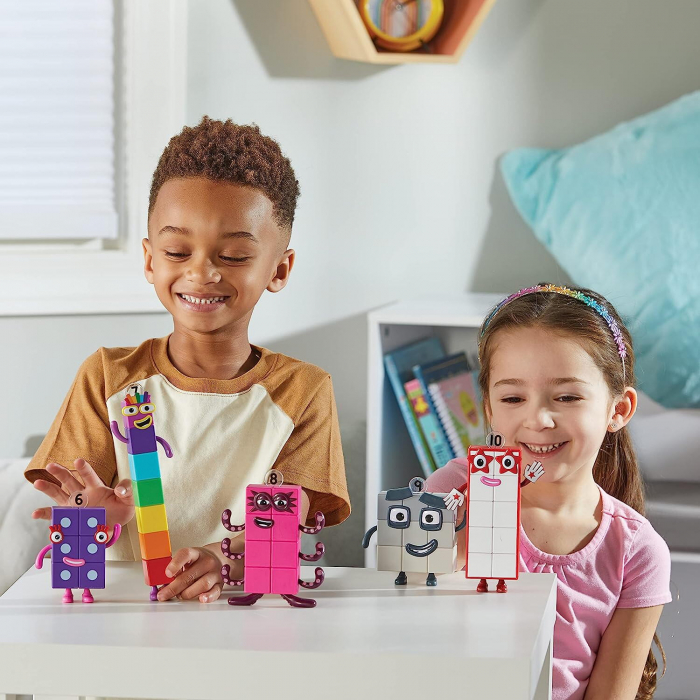 Hand2Mind Set figurine Numberblocks - De la Sase la Zece [6]