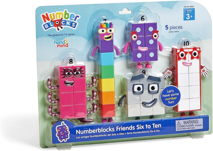 Hand2Mind Set figurine Numberblocks - De la Sase la Zece [5]