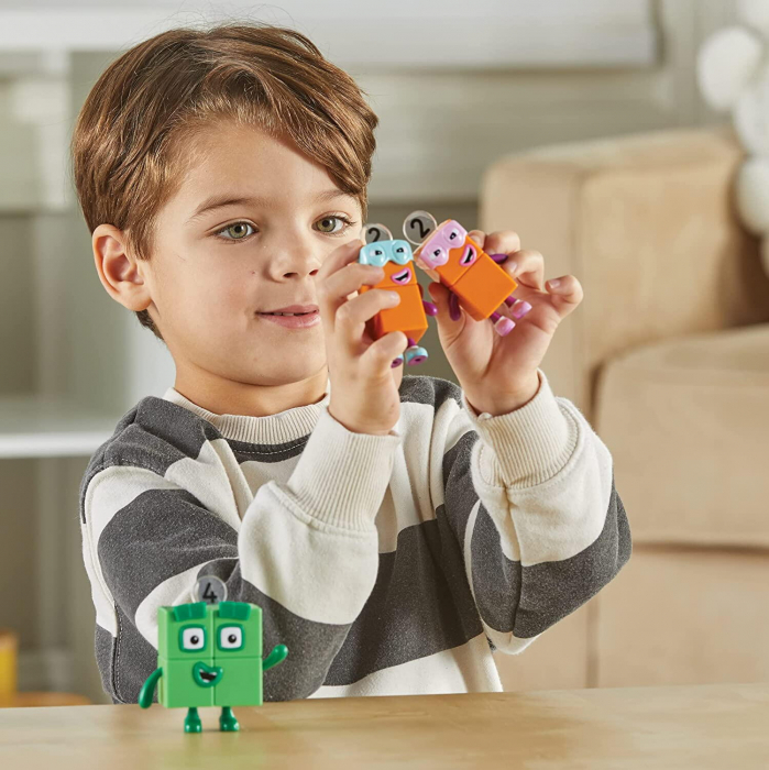 Hand2Mind Set figurine Numberblocks - Patru & Teribilii Doi [6]