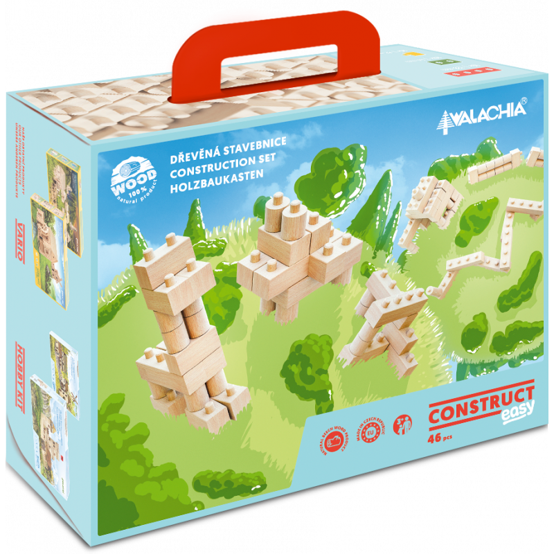 Set gama Construct Easy format din 46 piese, cu piese tip Lego, Walachia [10]