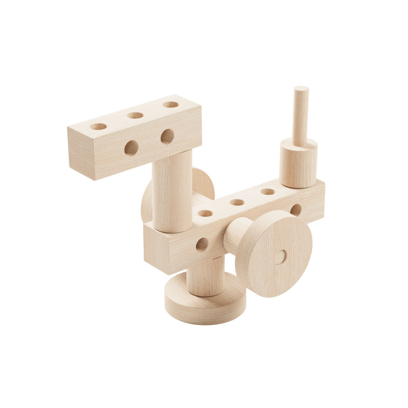 Set gama Construct Mini format din 44 piese, pentru construit masini, animale si alte modele, Walachia [5]
