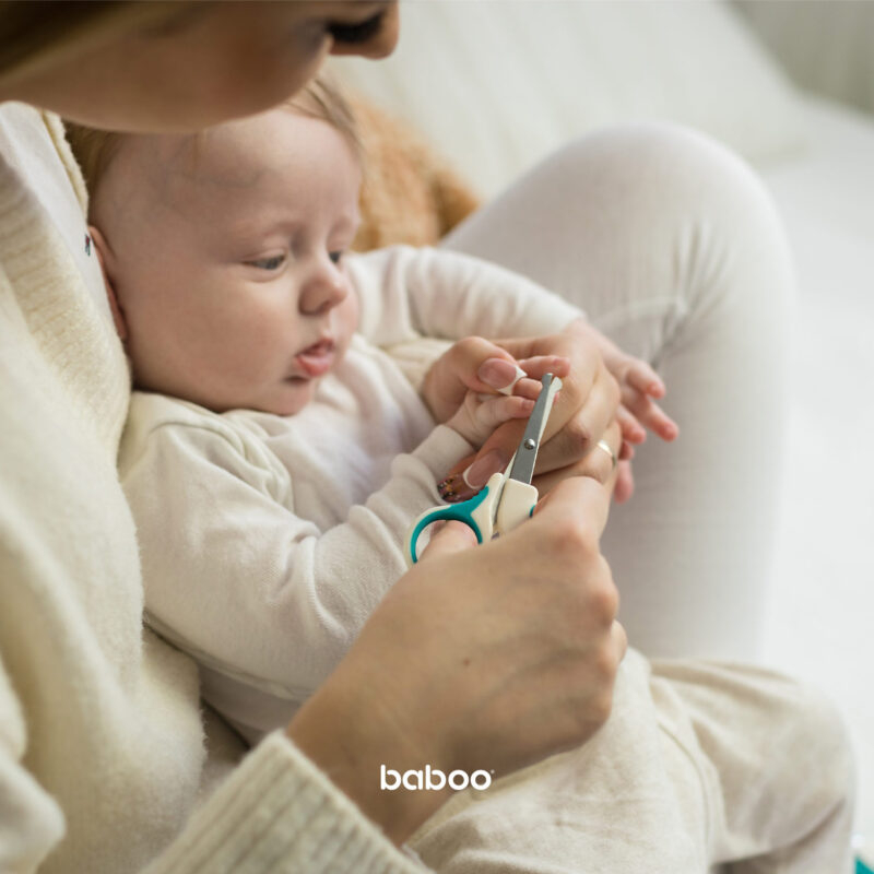 BABOO-Set Ingrijire Unghii Bebe Cu Forfecuta Si Unghiera Baboo - 0 luni+ [3]
