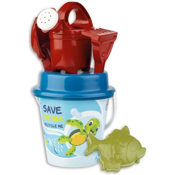 Androni Giocattoli Set jucarii apa si nisip Galetusa cu unelte Recycled [3]
