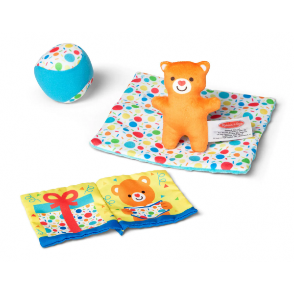 Melissa & Doug-Set jucarii bebe in cutie cadou din lemn [2]