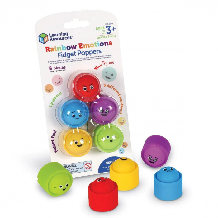 Learning Resources Set jucarii Fidget Poppers - Emotii [5]