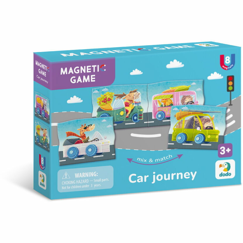 Set magnetic - Calatorie cu masina [3]