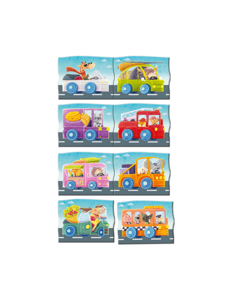 Set magnetic - Calatorie cu masina [2]