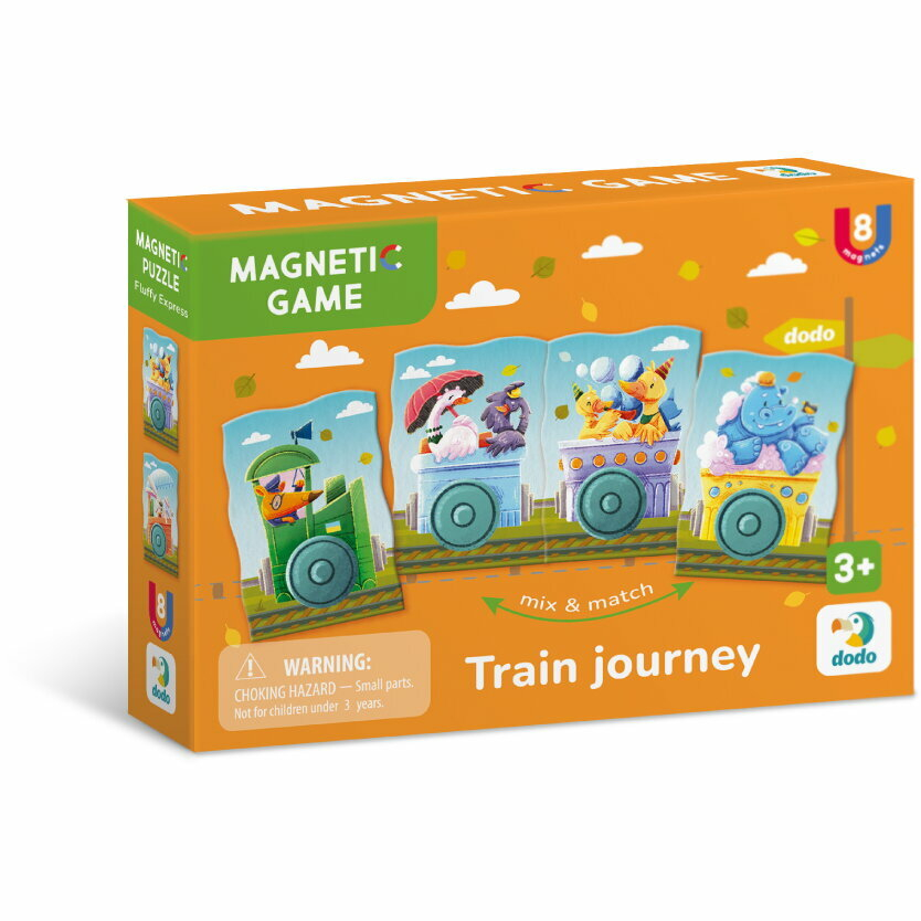 Set magnetic - Calatorie cu trenul [3]