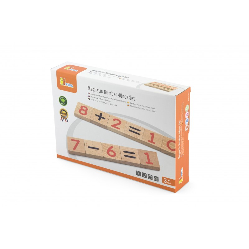 Set magnetic cifre 40 buc, Viga [1]