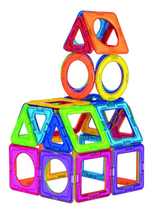 Djeco-Set-magnetic-de-construit-Magformers-Basic-Plus-30-set [7]