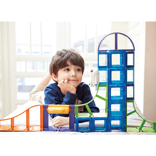 Djeco-Set-magnetic-de-construit-Magformers-Sky-track-play-set [4]