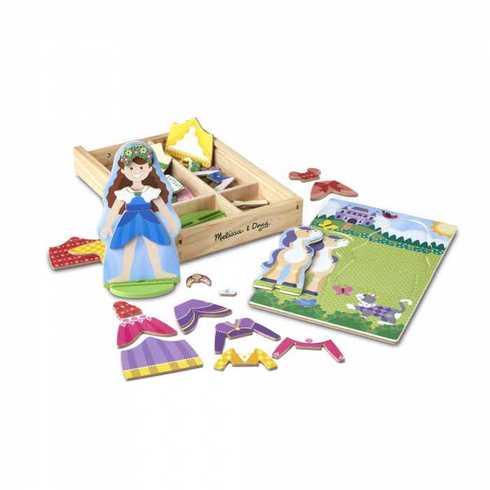 Melissa & Doug Set magnetic de imbracat printesa si calutul - Melissa & Doug [2]