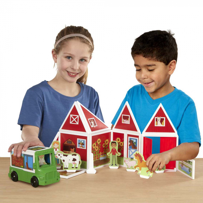 Melissa & Doug Set magnetic de joaca La Ferma - Melissa & Doug [7]