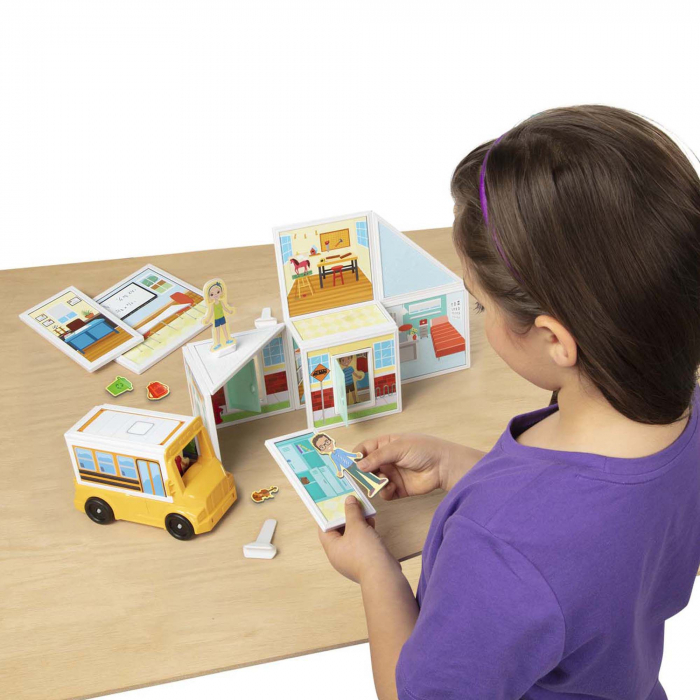 Melissa & Doug Set magnetic de joaca La Scoala - Melissa & Doug [2]