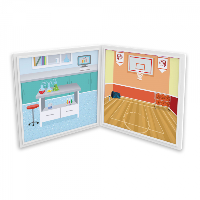Melissa & Doug Set magnetic de joaca La Scoala - Melissa & Doug [7]