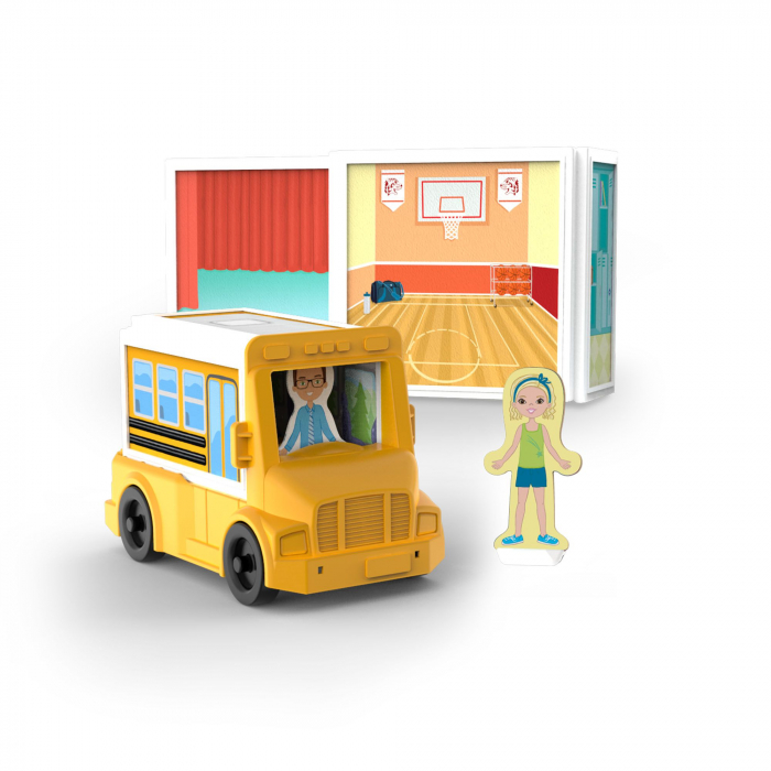 Melissa & Doug Set magnetic de joaca La Scoala - Melissa & Doug [6]