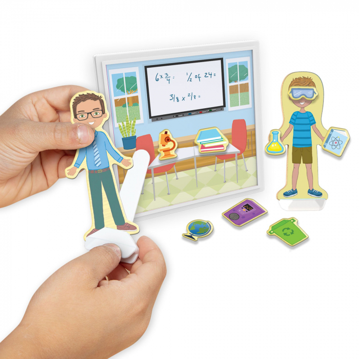 Melissa & Doug Set magnetic de joaca La Scoala - Melissa & Doug [5]