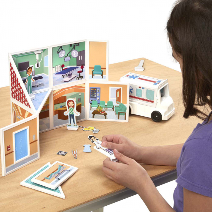 Melissa & Doug Set magnetic de joaca Spitalul - Melissa & Doug [5]