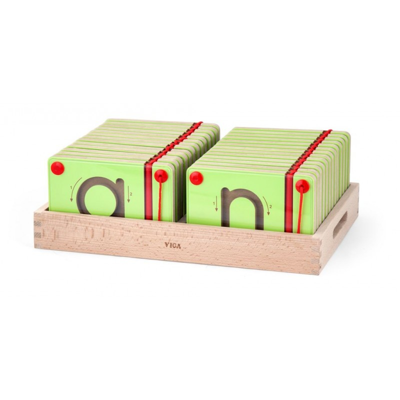 Set magnetic de scriere - Litere mici, Viga [2]