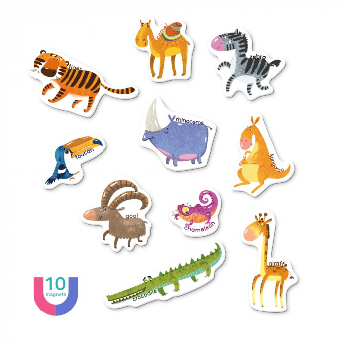 Dodo-Set magnetic - Invat animalutele in lb. engleza [2]