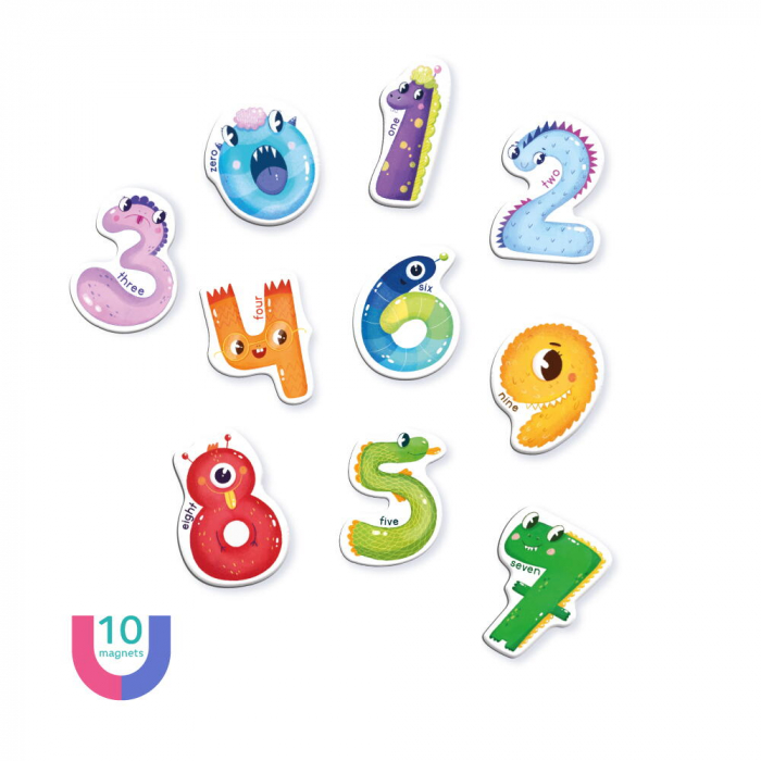 Dodo-Set magnetic - Invat sa numar in lb.engleza [3]