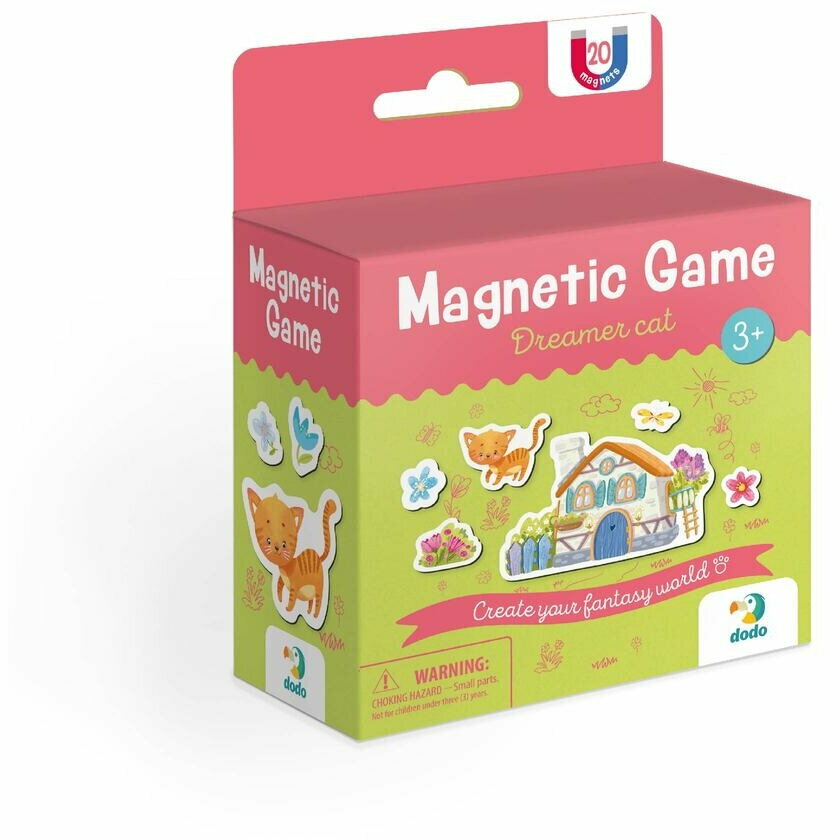 Dodo-Set magnetic - Pisicuta si casuta viselor [3]