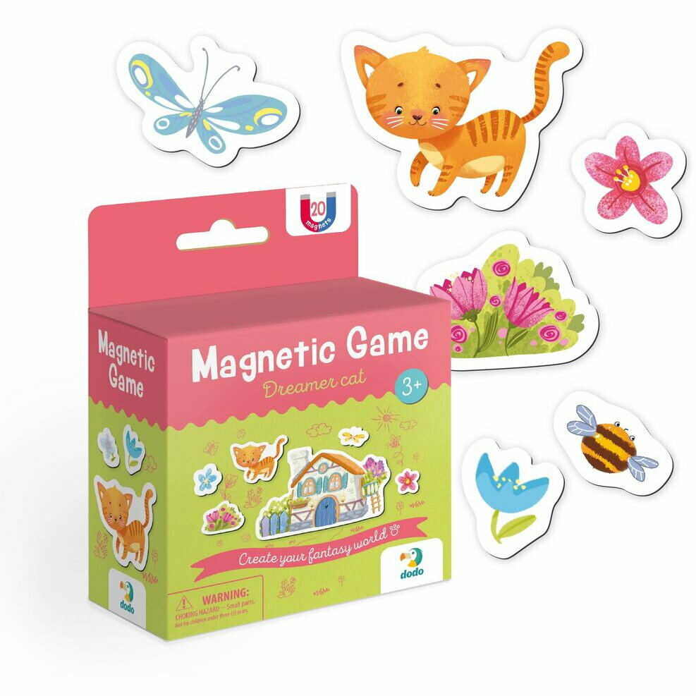 Dodo-Set magnetic - Pisicuta si casuta viselor [5]