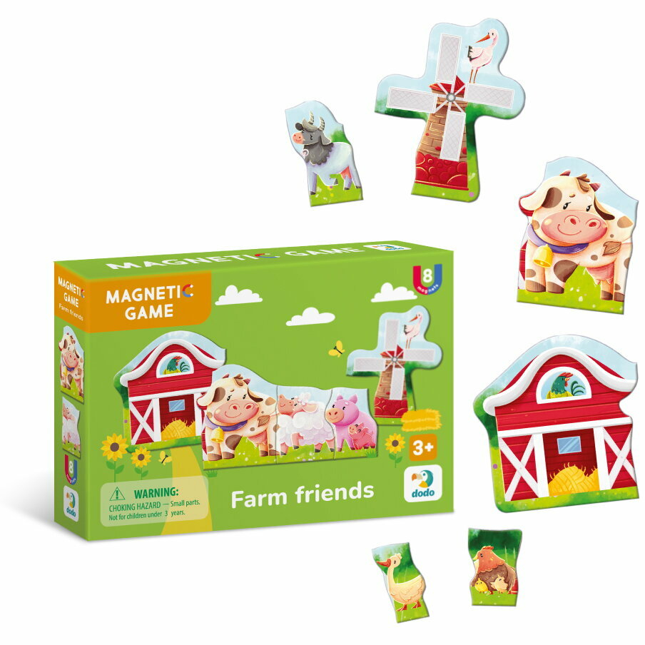 Dodo-Set magnetic - Prietenii de la ferma [4]