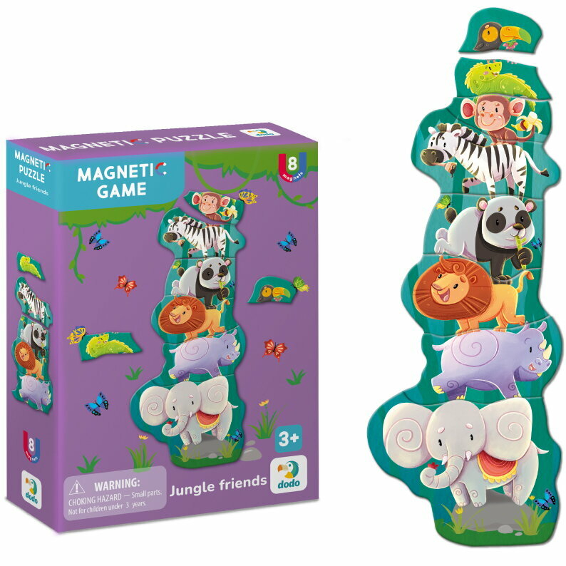 Set magnetic - Prietenii din jungla [4]